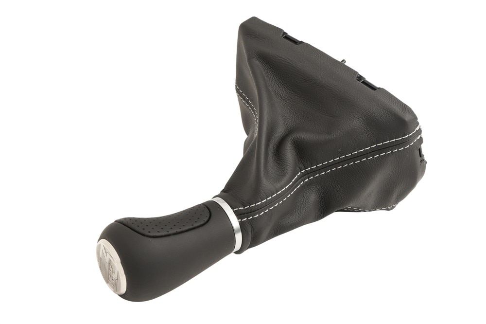 GM Genuine Parts Jet Black Manual Transmission Control Lever Knob with Boot and Shift Pattern