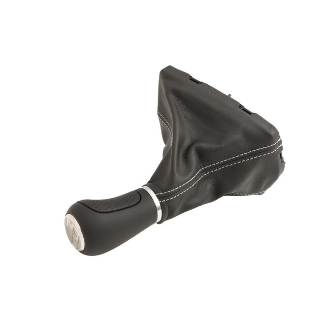 GM Genuine Parts Jet Black Manual Transmission Control Lever Knob with Boot and Shift Pattern