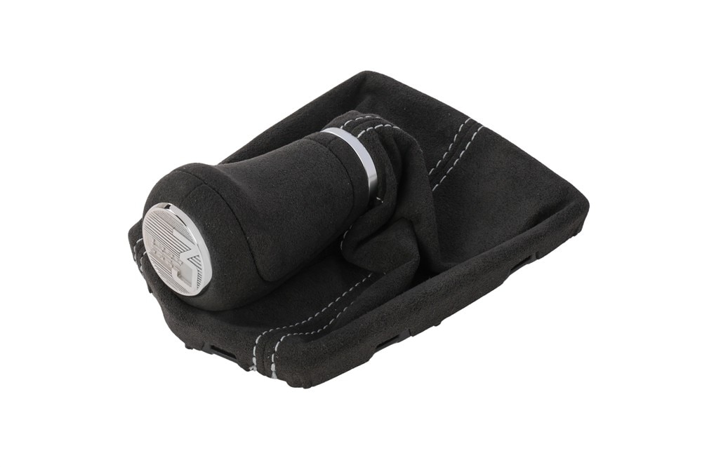 GM Genuine Parts Jet Black Manual Transmission Control Lever Knob with Boot and Shift Pattern