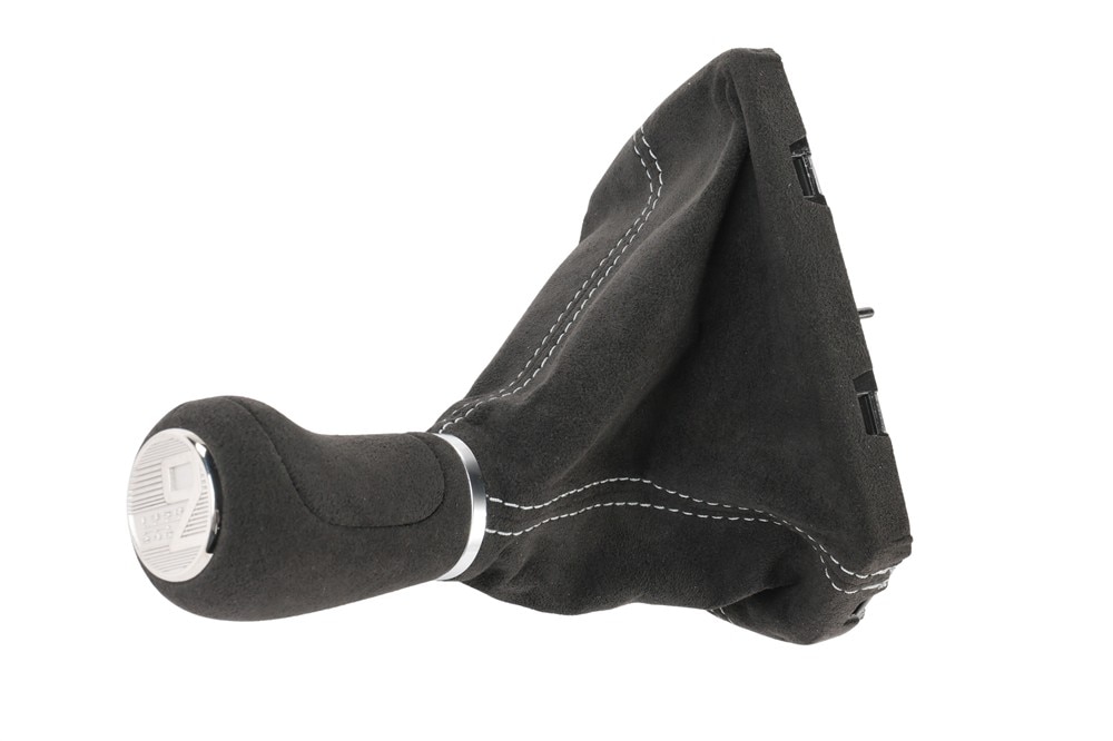 GM Genuine Parts Jet Black Manual Transmission Control Lever Knob with Boot and Shift Pattern
