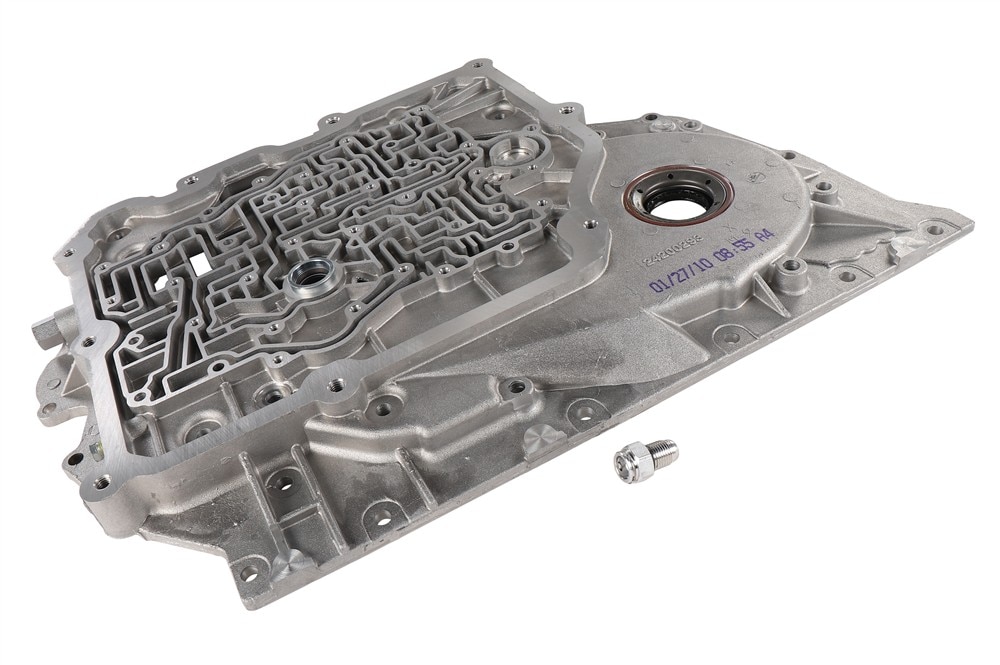 GM Genuine Parts Automatic Transmission Case Cover with Seals and Fitting