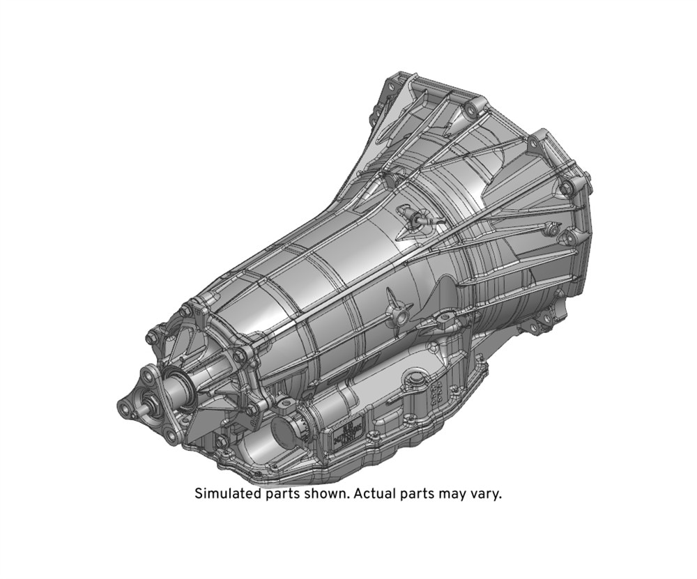GM Genuine Parts 8-Speed Automatic Transmission Assembly (Programming Required)