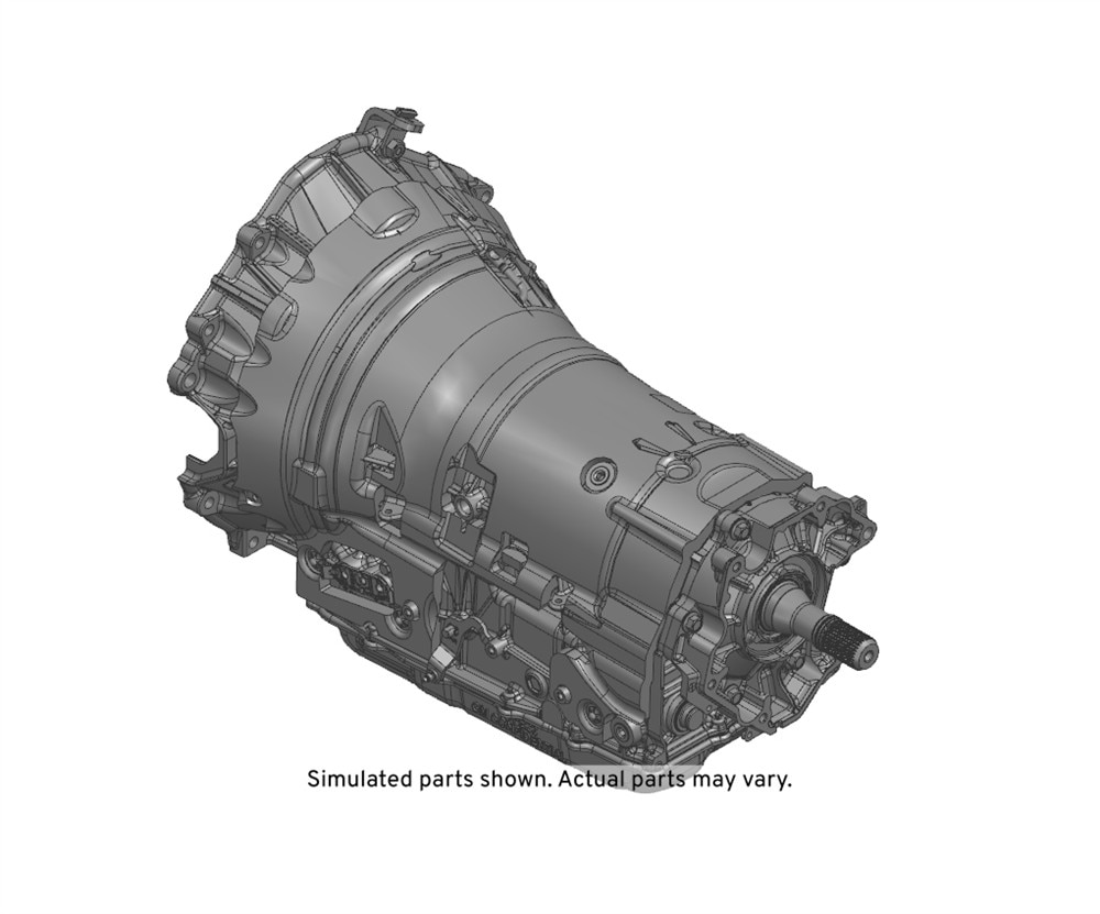 GM Genuine Parts 10-Speed Automatic Transmission Assembly (Programming Required)