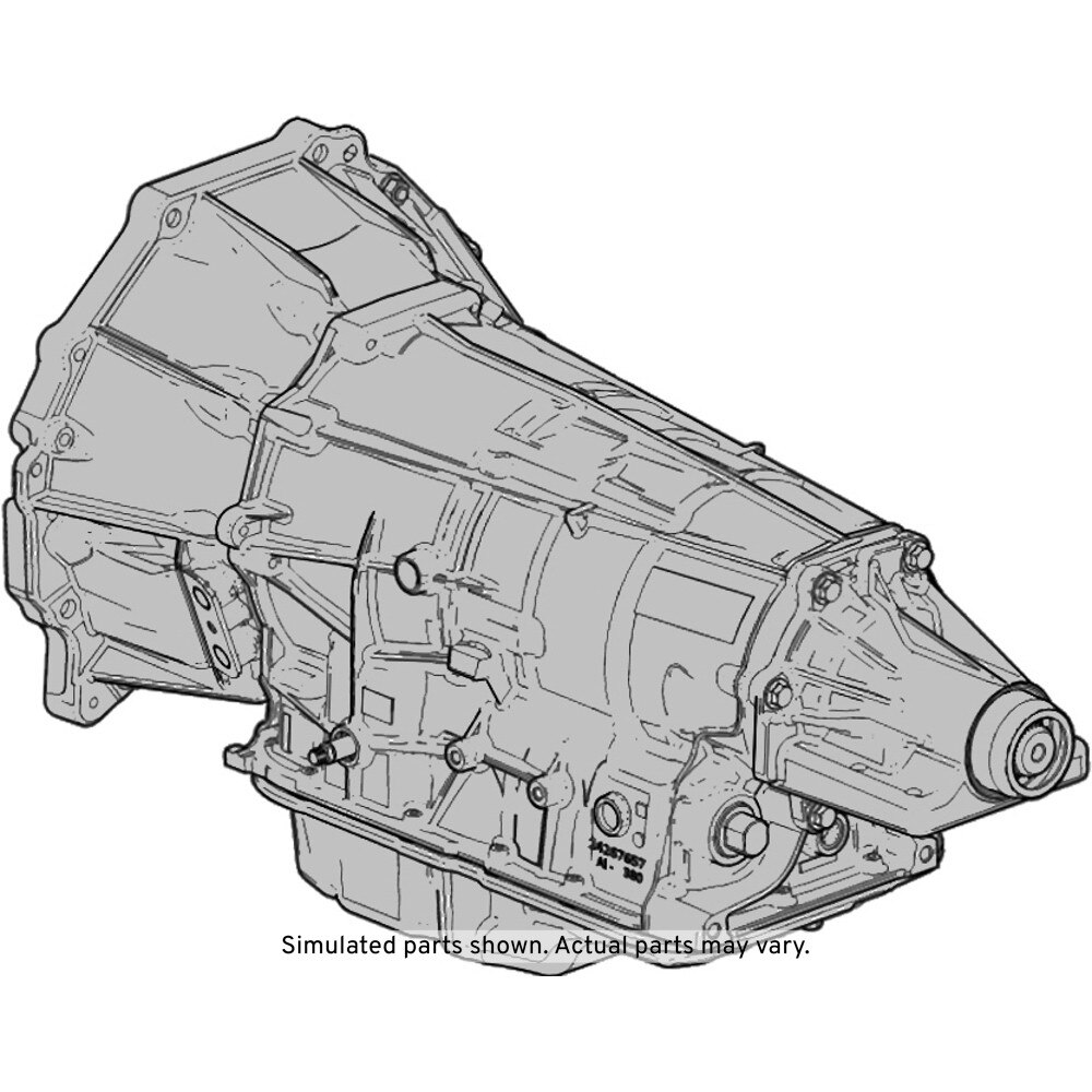 GM Genuine Parts Automatic Transmission Assembly (Programming Required)