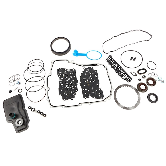 GM Genuine Parts Automatic Transmission Service Overhaul Seal Kit with Seals, Filter, Valves, Pistons, Plates, Gaskets, and Hardware