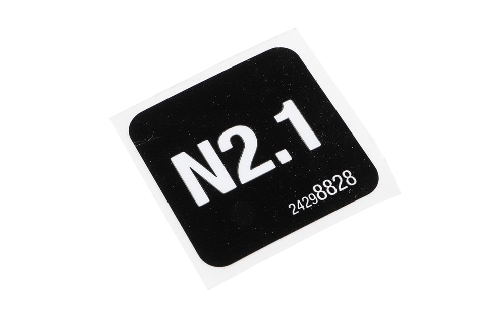 GM Genuine Parts Battery Information Label