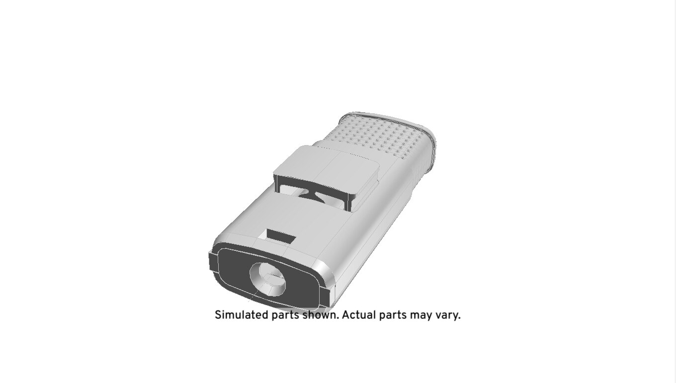 GM Genuine Parts Tuxedo Blue Side Door Locking Rod Knob