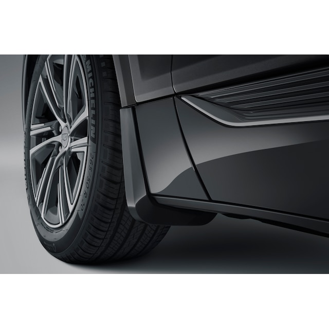 Front Splash Guards Painted in Black