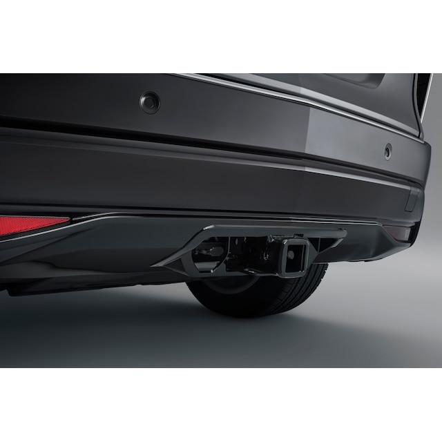 Trailer Hitch Trim Bezel in Gloss Black