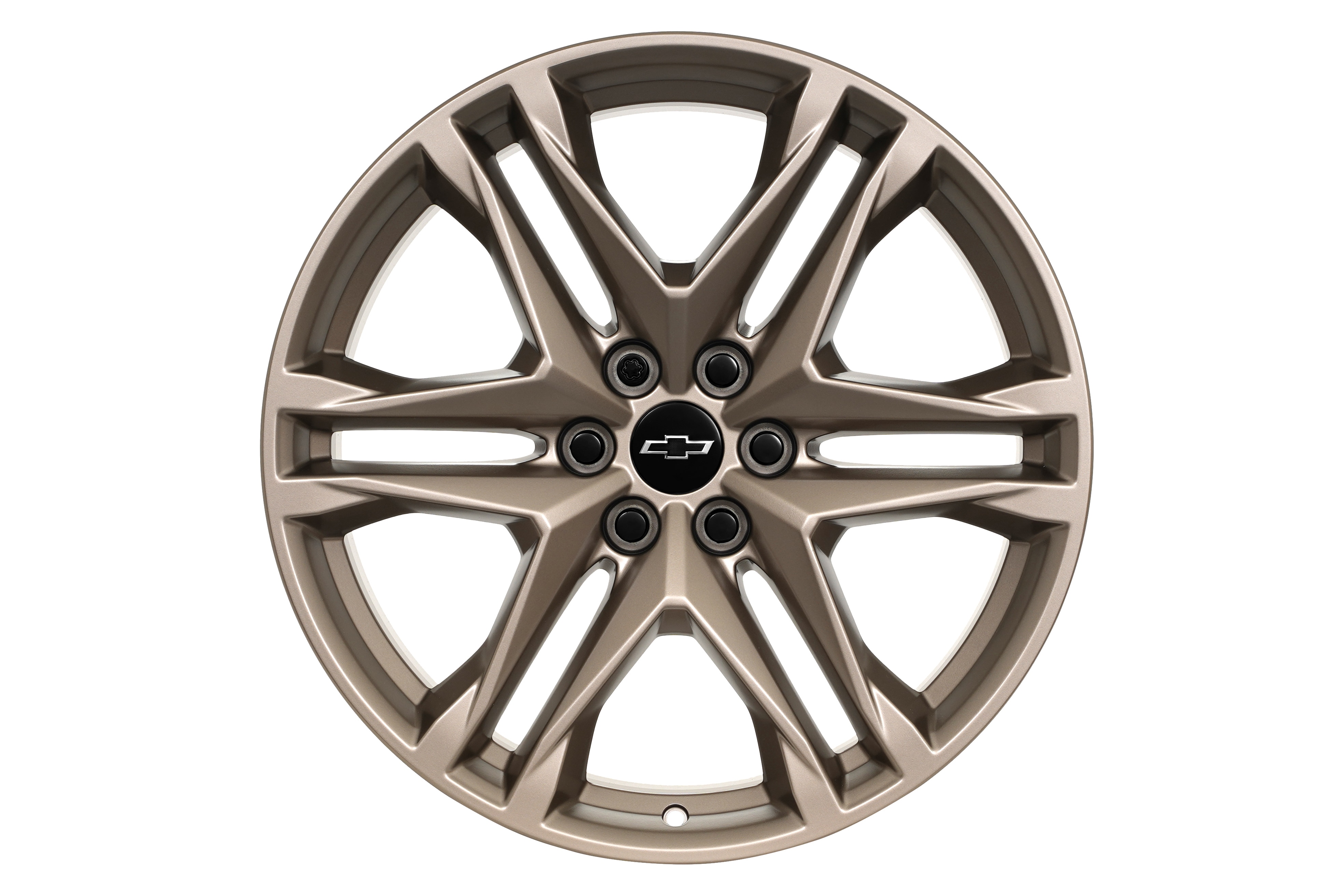 Chevrolet 22x9.5-Inch Cast-Aluminum 6 Split-Spoke Wheel in Gloss