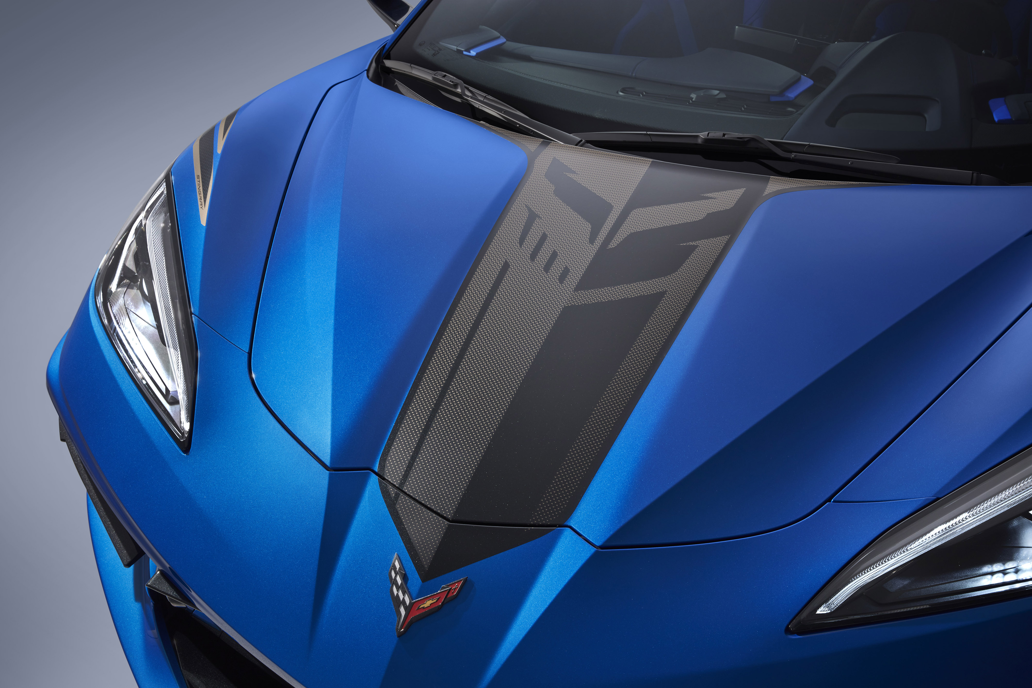 Hood Jake Logo Graphics Package in Carbon Flash Metallic with Tech Bronze Accent