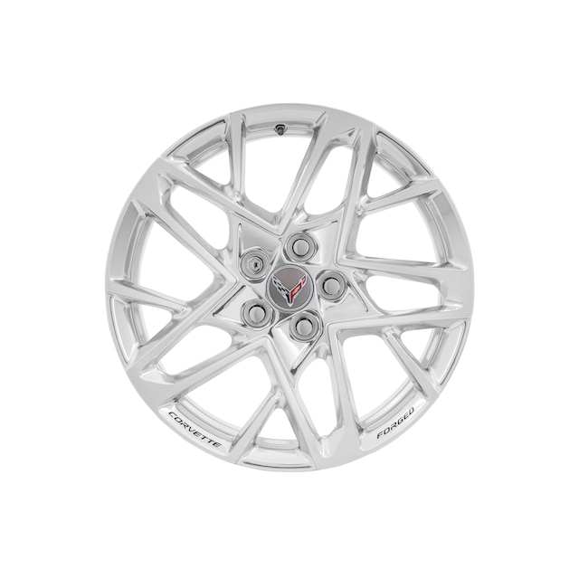 19x8.5-Inch Aluminum Multi-Spoke Forged Front and 20x11 Rear Wheel Package in Polished Finish