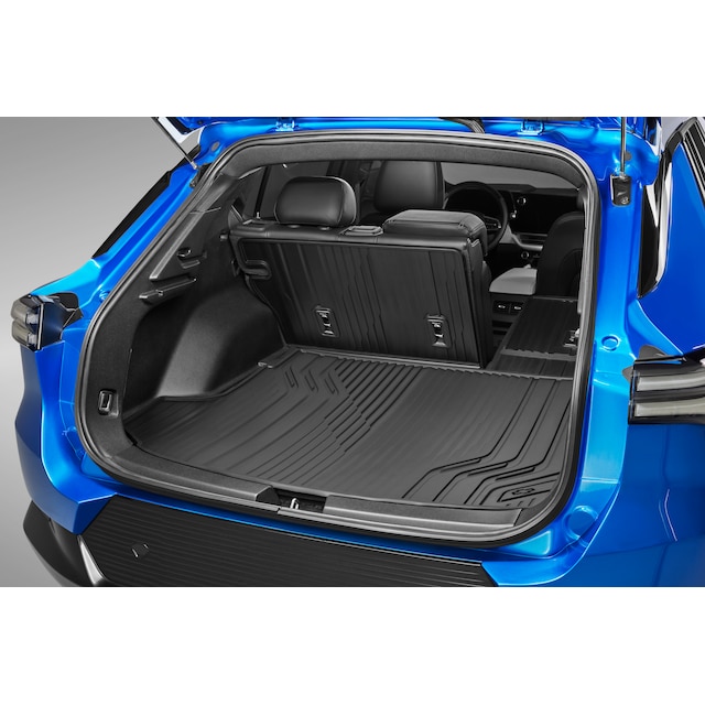Integrated Cargo Liner in Jet Black with Bowtie Logo