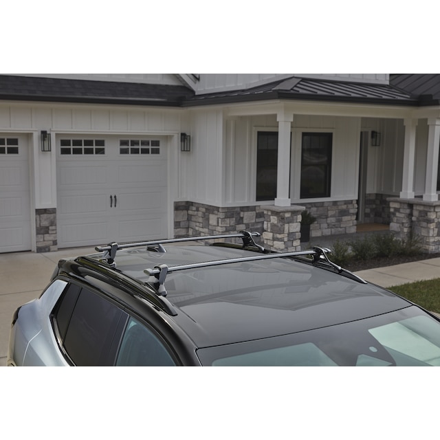 Roof Rack Cross Rail Package in Black