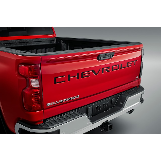 CHEVROLET Tailgate Lettering Decal in Black (for Models without Multi-Flex Tailgate)