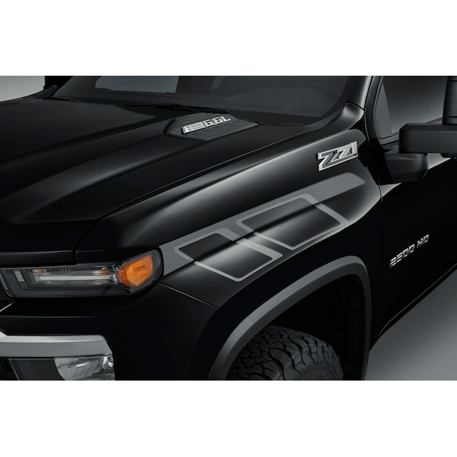 Fender Hash Mark Decal Package in Dark Marblehead