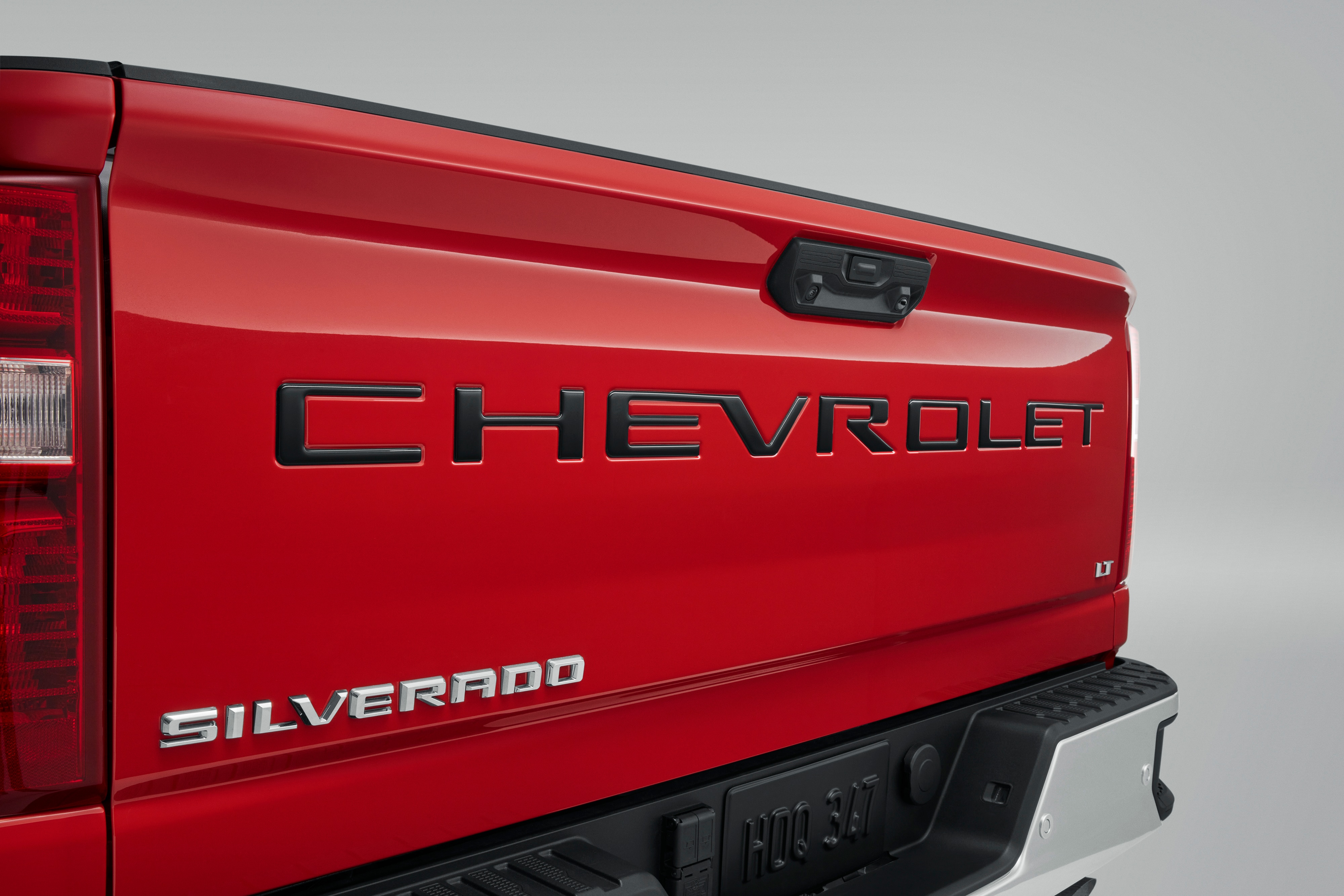 3-D Urethane CHEVROLET Tailgate Lettering in Gloss Black by Nox-Lux™ - Associated Accessories