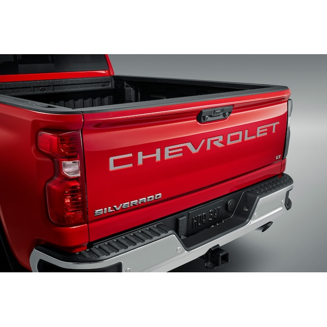 CHEVROLET Tailgate Lettering Decal in Silver (for Models without Multi-Flex Tailgate)