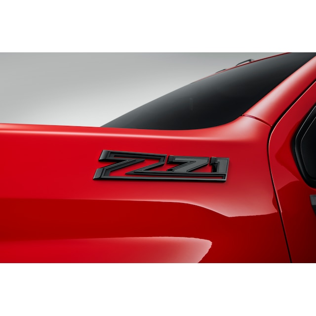 Silverado 2500 HD Z71 Emblems in Black