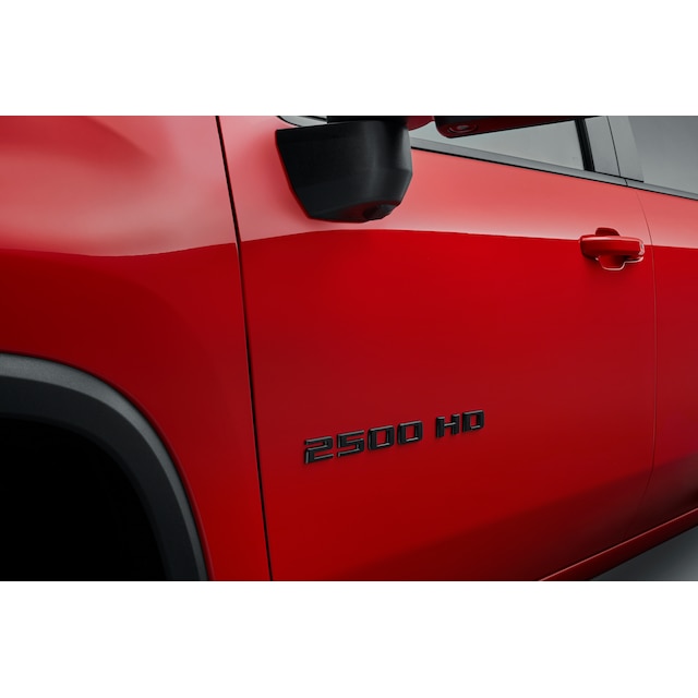 Silverado 2500 HD LT Emblems in Black