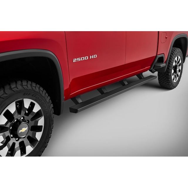 Crew Cab Work Step Assist Steps in Black