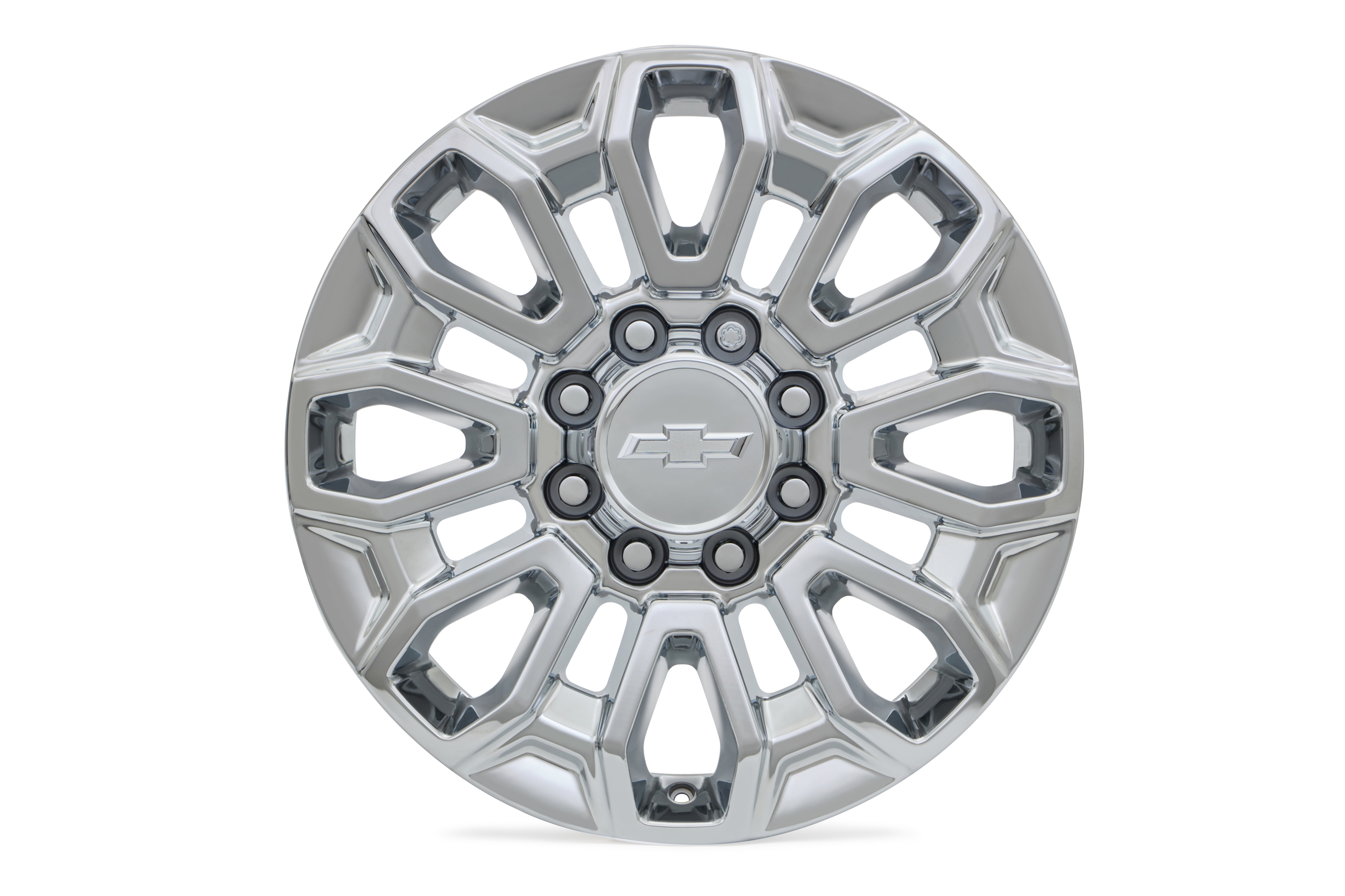 22x8.5-Inch Aluminum Multi-Spoke Wheel in Bright PVD