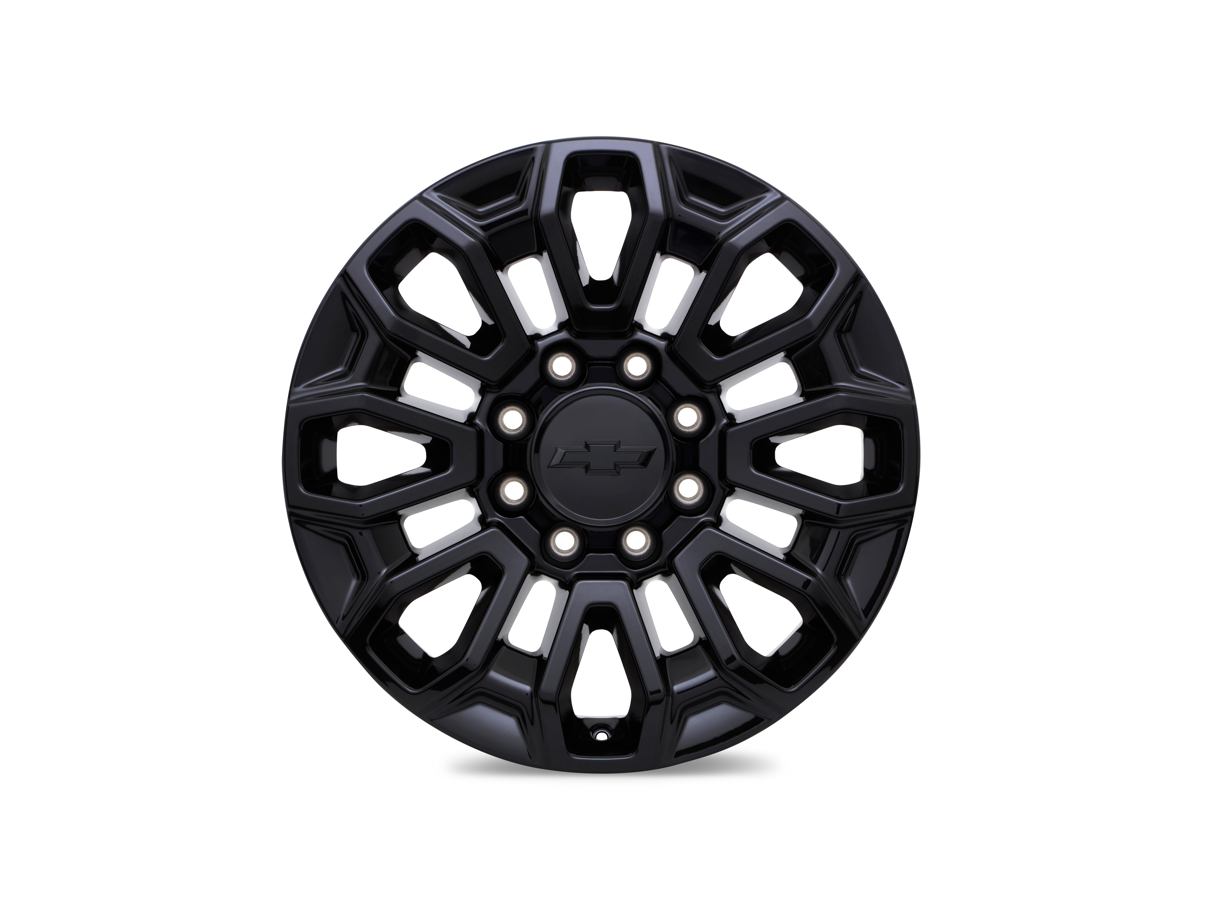 22x8.5-Inch Aluminum Multi-Spoke Wheel in High Gloss Black