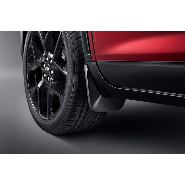 Front Splash Guards Painted in Black