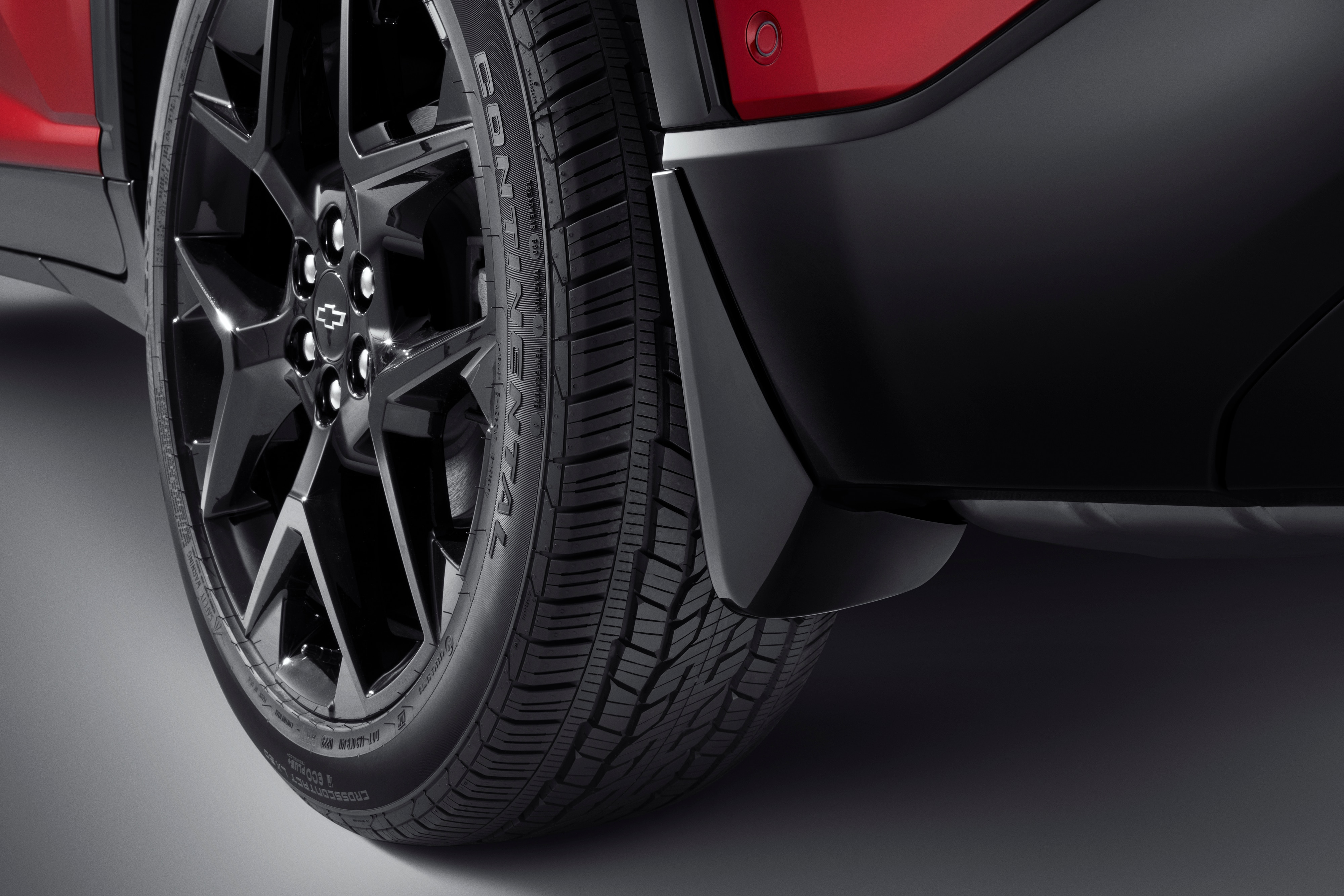 Rear Splash Guards Painted in Black