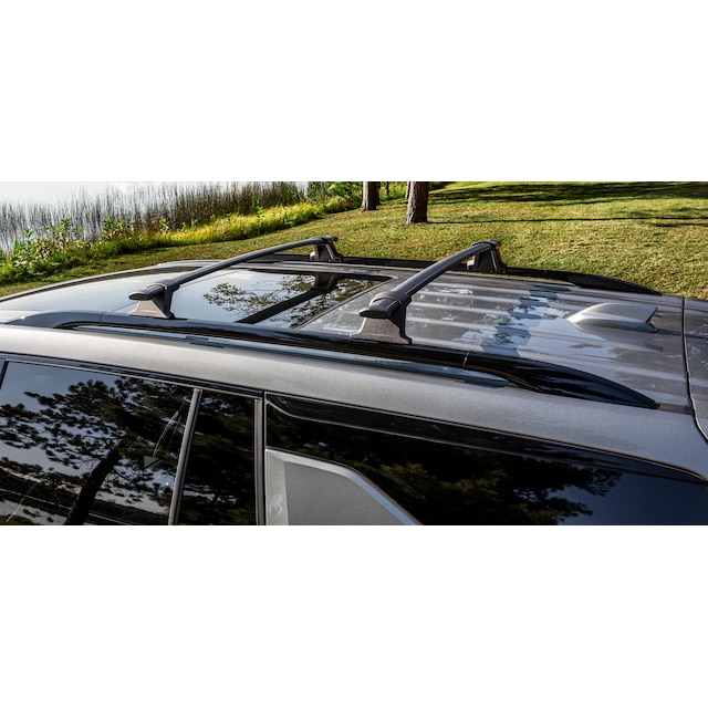 Roof Rack Cross Rail Package in Black
