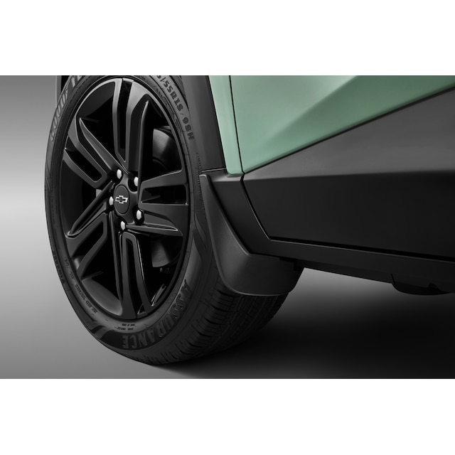 Front and Rear Splash Guards Molded in Black