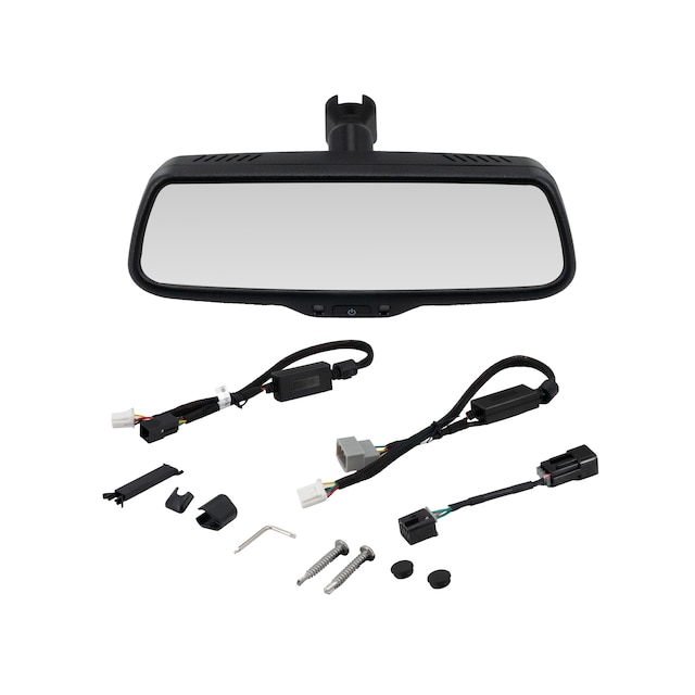 Replacement Rearview Mirror with 7.3-Inch Display by EchoMaster® - Associated Accessories