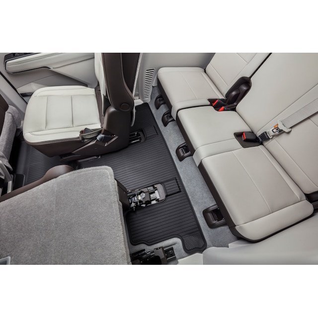 Third-Row One-Piece Premium All-Weather Floor Liner in Black (for Models with Second-Row Captain's Chairs)