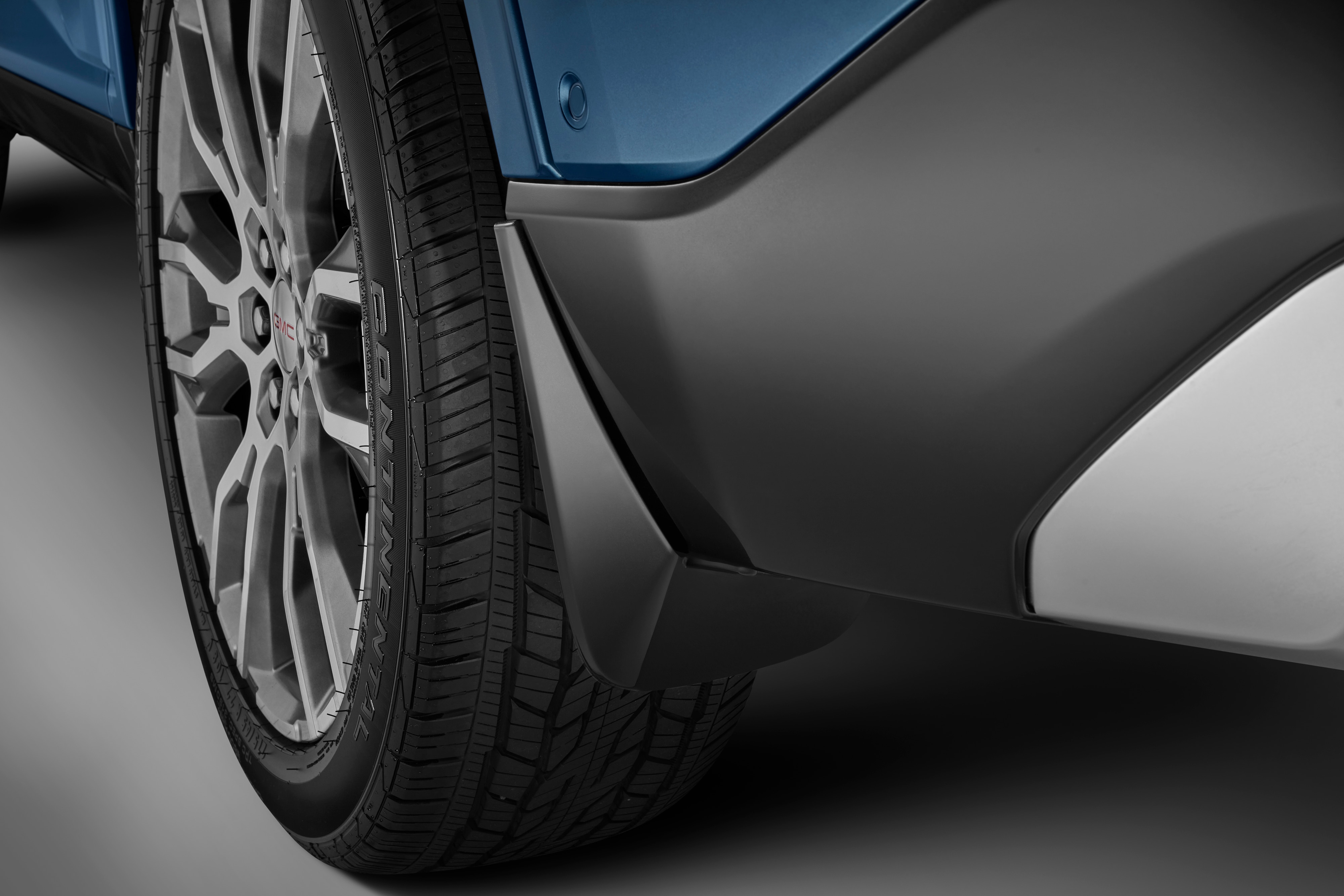 Rear Splash Guards Painted in Black