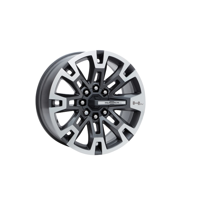 22x9.5-Inch 8-Spoke Wheel in Grazen Metallic with Machined Face