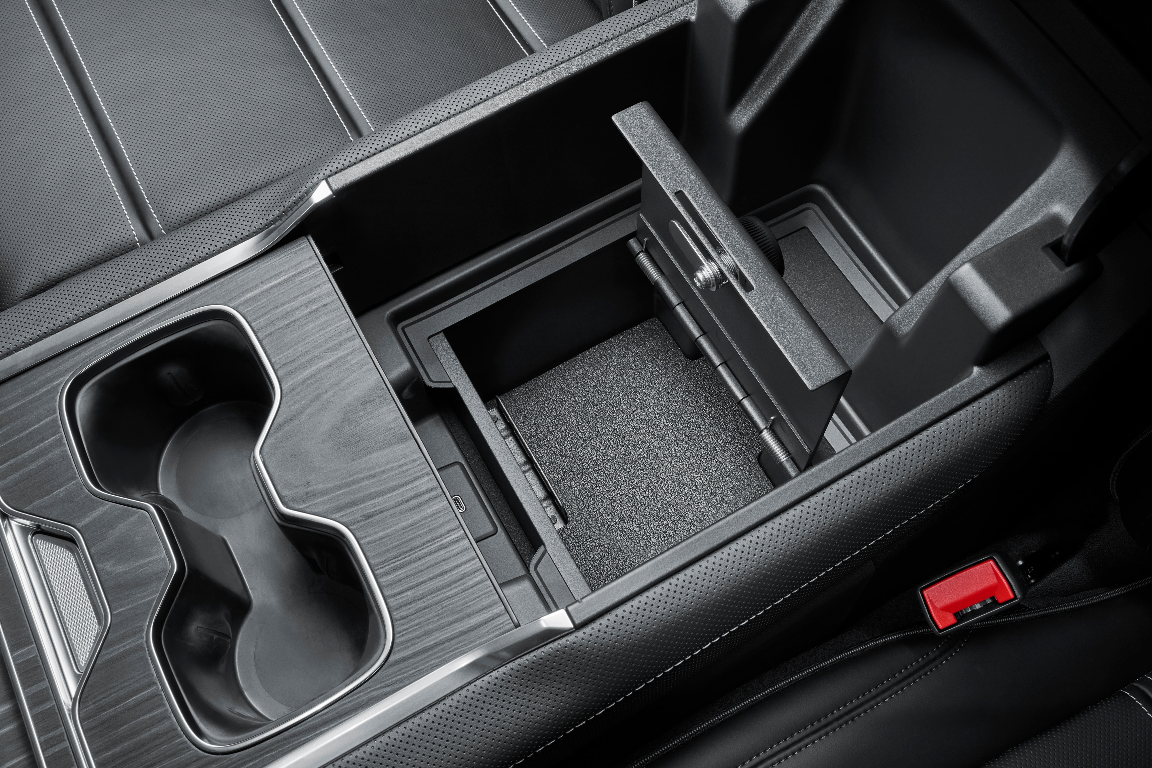 Console-Mounted Safe
