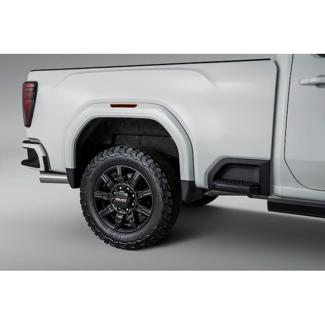 Front and Rear Fender Flare Set in White Frost Tricoat