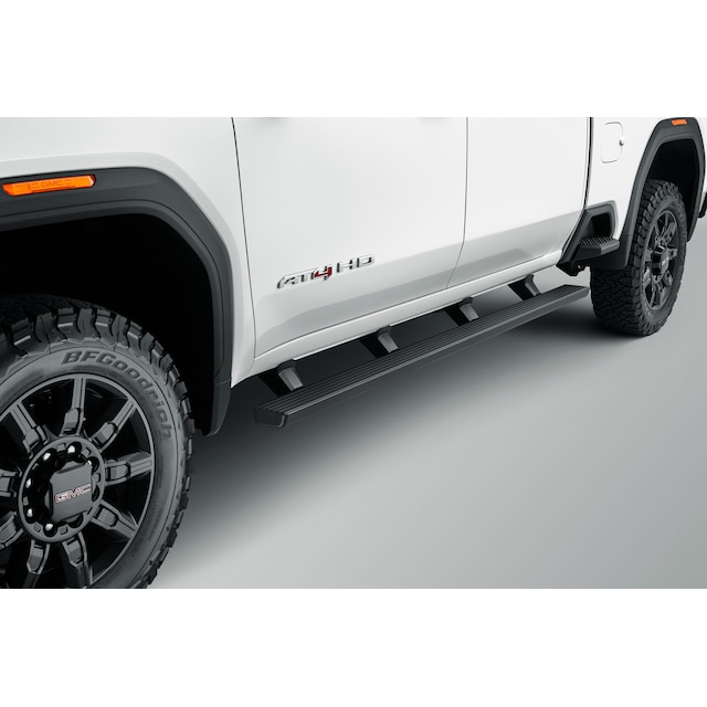 Crew Cab Work Step Assist Steps in Black