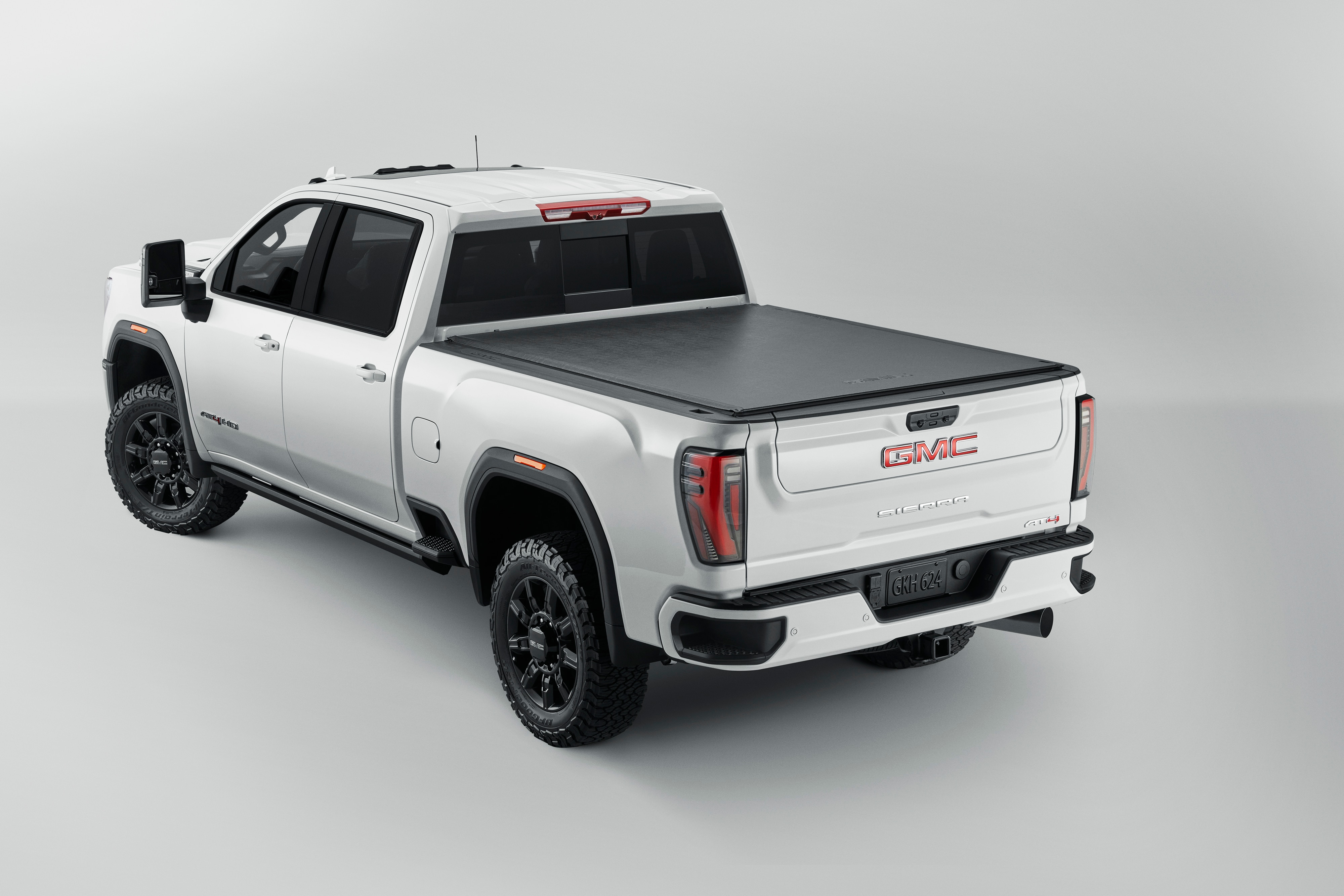 Standard Bed Soft Roll-Up Truck Bed Cover with GMC Logo