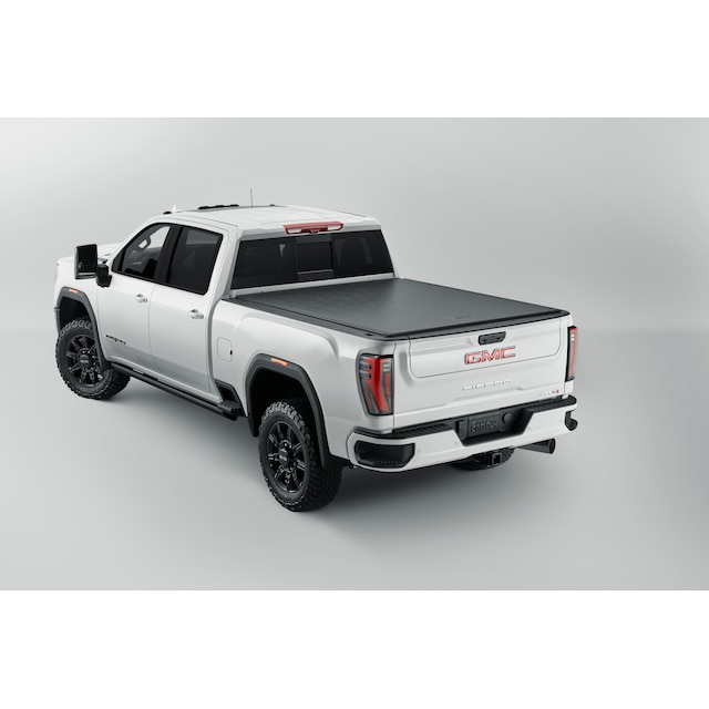 Standard Bed Soft Roll-Up Truck Bed Cover with GMC Logo