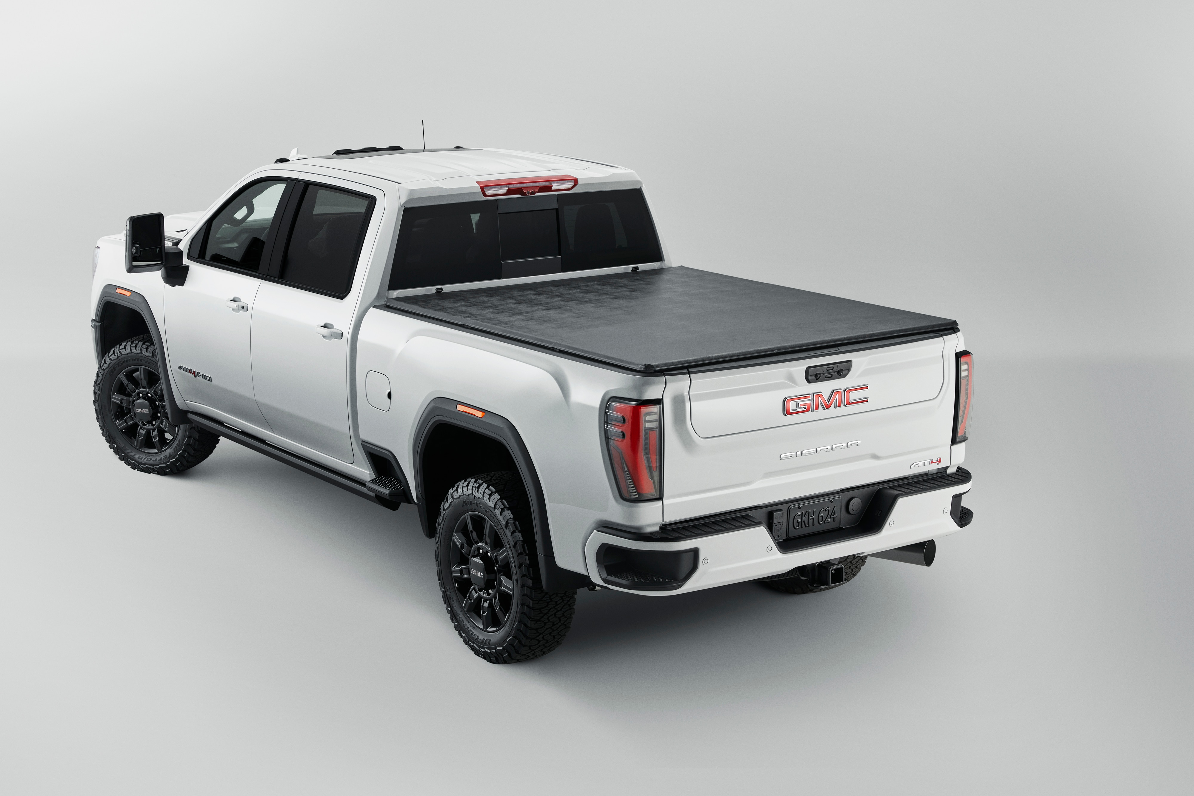 Standard Bed Soft Folding Truck Bed Cover in Black by Advantage® - Associated Accessories