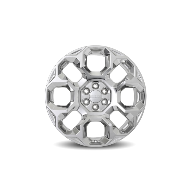 24x9.5-Inch Aluminum Multi-Spoke Wheel in Bright PVD