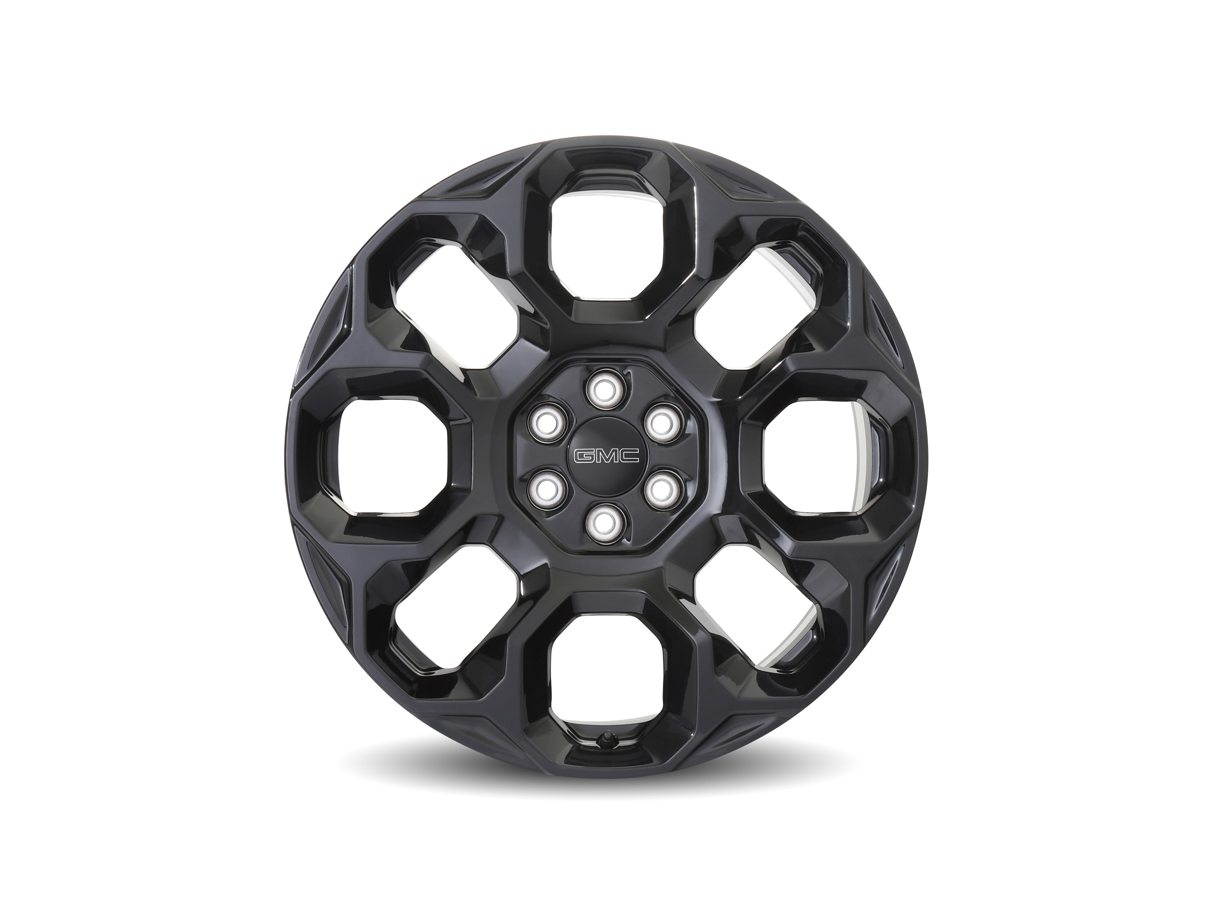 24x9.5-Inch Aluminum Multi-Spoke Wheel in High Gloss Black