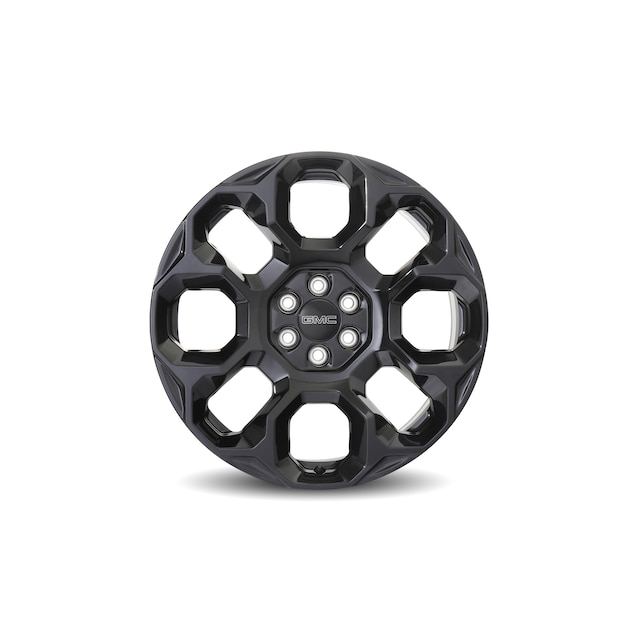 24x9.5-Inch Aluminum Multi-Spoke Wheel in High Gloss Black