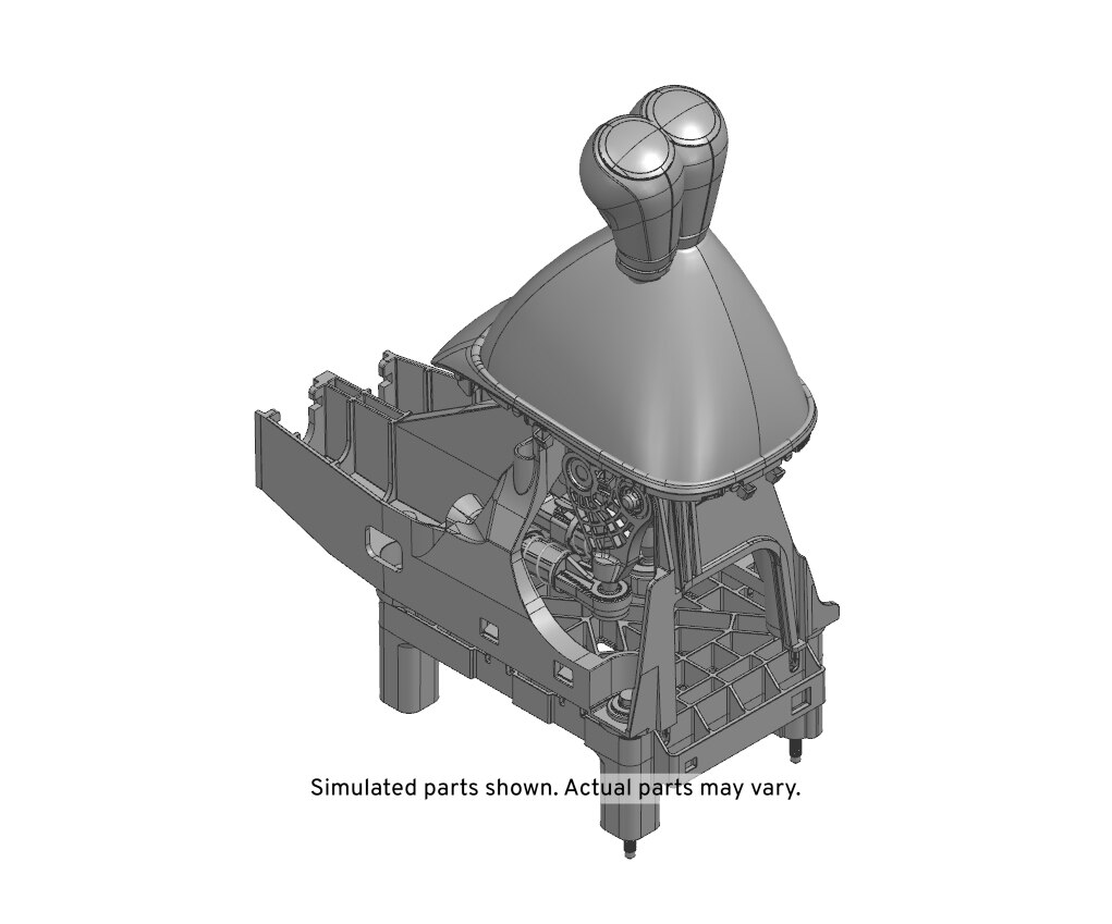 GM Genuine Parts Jet Black Manual Transmission Shifter Assembly