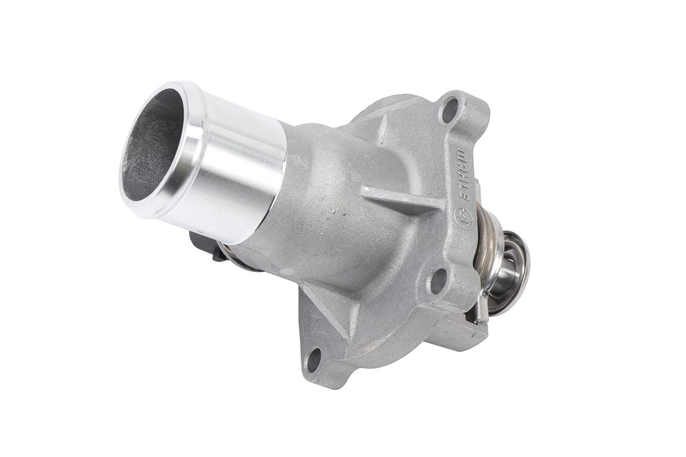 GM Genuine Parts Engine Coolant Thermostat  with Water Outlet