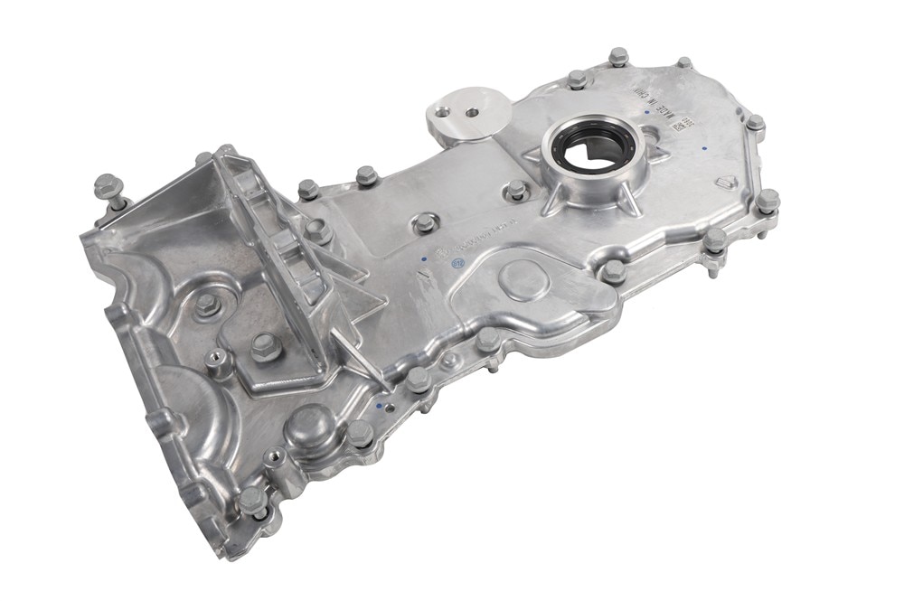 GM Genuine Parts Engine Front Cover with Crankshaft Front Oil Seal