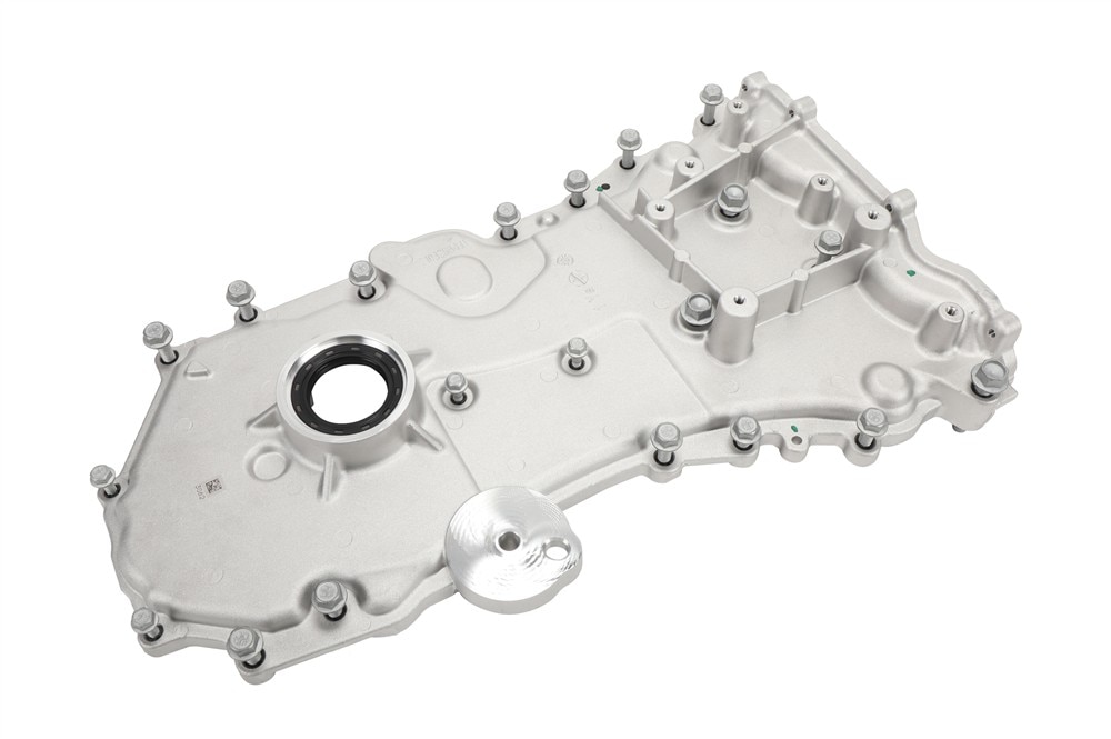 GM Genuine Parts Engine Front Cover with Crankshaft Front Oil Seal