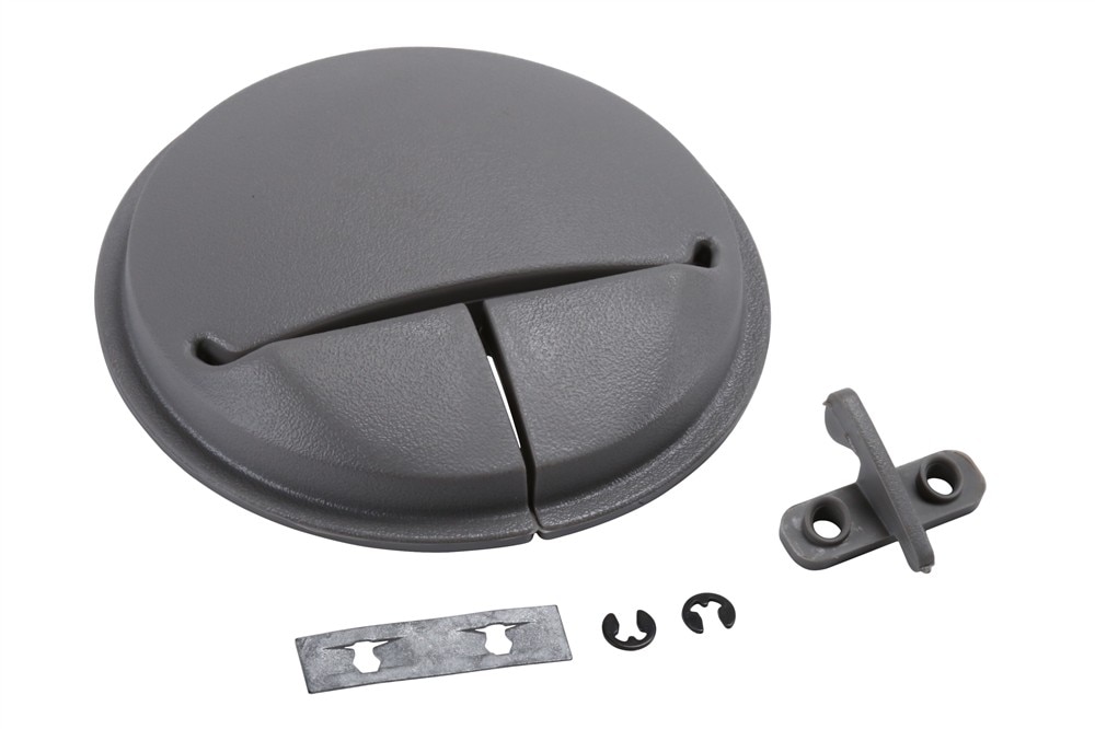 GM Genuine Parts Medium Gray Front Seat Shoulder Belt Opening Bezel