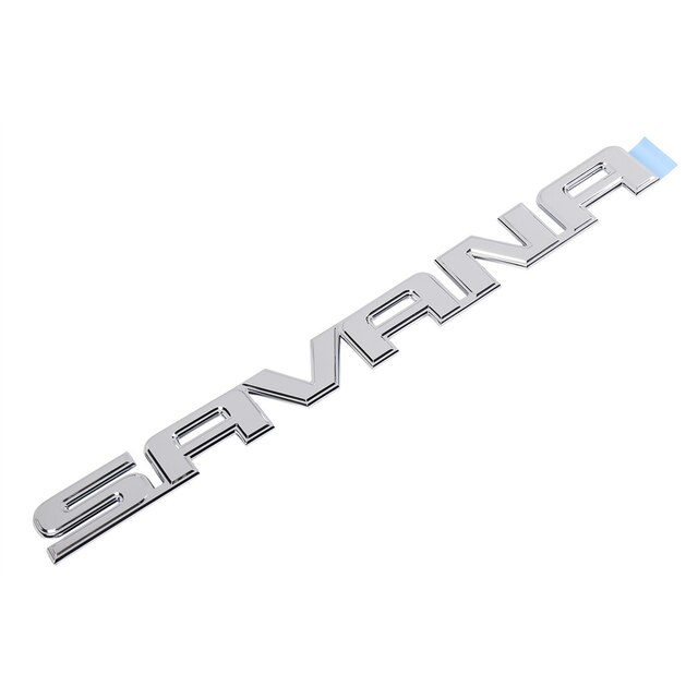 GM Genuine Parts Rear Door Savana Name Plate